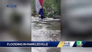 Major flooding hit parts of Alpine County; Highway 89 closed due to flood impacts