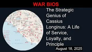 The Strategic Genius of Cassius Longinus: A Life of Service, Loyalty, and Principle | War Bios