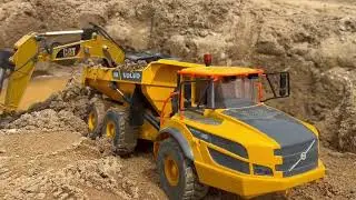 new rc volvo A40G haul truck
