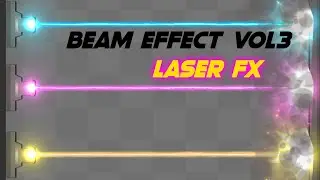 Stylized Beam Effect Vol3- Laser FX -CartoonVFX 9X -Unity Particle Effect