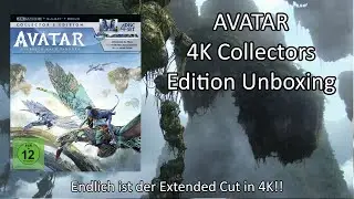 Avatar Aufbruch nach Pandora 4K Collectors Edition Unboxing
