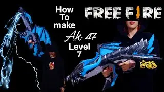 How to Make the Blue Flame Dragon AK47 - LV7 - FIRST PART