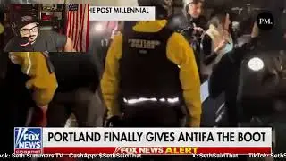 #Nick Sortor #LIVE On #Fox News At The #Portland #ANTIFA #ICE #Protest