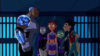 Cyborg and Robin Argue - Teen Titans 