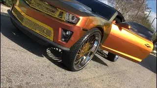 MY CUSTOM CAMARO ON 32s FROM CJ ON 32s RAFFLE