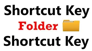 New folder shortcut key | ctrl + shift +  | computer update gyan