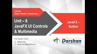 Unit 8: JavaFX - UIControls - Button