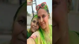 Soha Ali Khan | Inaaya | Neha Dhupia | Mehr | Holi celebrations