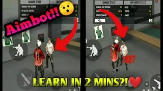 White FF aimbot tutorial | Most detailed tutorial ever❤️🔥🔥