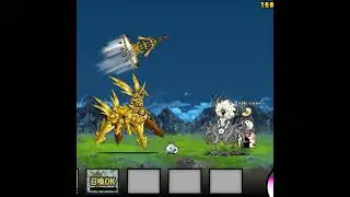 Battle between God Odin vs Dr. Nova #bcu #shorts #battlecats #odin #drnova #boosted