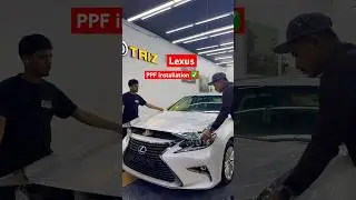 High gloss ppf installation on Lexus ✅