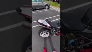 RAW Sound clip 2013 Ducati 848 EVO start up with the full @vandemonexhausts titanium system. #shorts
