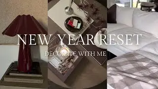 NEW YEAR RESET | DECORATE WITH ME | VESGANTTI MODULAR SECTIONAL COUCH