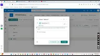 Урок 694 &mdash; SharePoint Group для управления доступом &mdash; Power Apps 1000 Видео