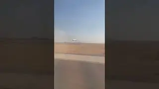 Great Landing View before Took-off Cairo Airport #shorts