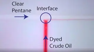 Visual Reservoir - Episode Six: Diffusion of Pentane into Crude Oil
