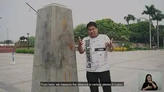 Kilometer Zero at Rizal Park with Prof. Xiao Chua