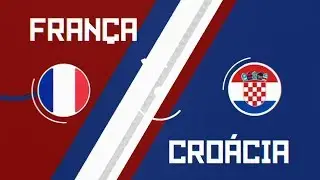 Chamada Globo/Rede: França X Croácia (Copa do Mundo 2018 - Final)