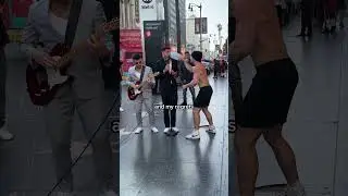 Throwing a Water Balloon At Someone Then Pretending to Sing A Song in Public...😭🥀💔