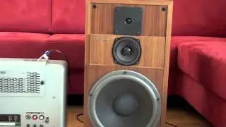 Magnificent WSW Siemens vintage tube amplifier and Cabasse Sloop Clip No. 2