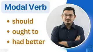 Modal Verb ( Had better, Ought to, Should ) | BCS | Admission Test | Job Exam | English Grammar |