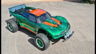 Body painting, King Motor, T2000 Desert Truck.