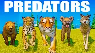 Predators Category Speed Races in Planet Zoo