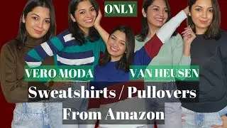 ТОЛЬКО VERO MODA И VAN HEUSEN | СВИТШОТЫ ЭТОЙ ЗИМОЙ НА AMAZON