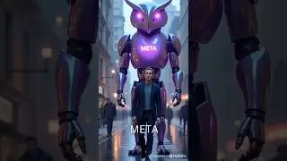 Company leader marches alongside their colossal robotic protector