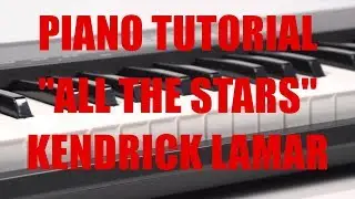 Piano Tutorial for Kendrick Lamar 