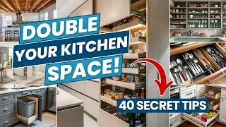 40 Kitchen Storage Solutions That Will Double Your Space | Organization Guide 2025 | kitchen Trends