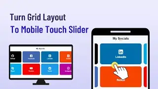 How to build mobile touch slider using Gird Layout | FreeCodeWeb