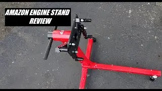 AMAZON ENGINE STAND REVIEW (750LB CAP.)