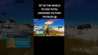 WORLD RECORD 900 CROWNED VICTORY ROYALES (FORTNITE CHAPTER 3)
