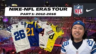 Part 1: Nike-NFL Eras Tour (2012-2016) Authentic Game Worn Jersey Collection Review Documentary