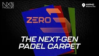 NXPadel - ZeroS: The Next-Gen Padel Carpet