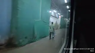 Arriving at Bhubaneswar Railway station onboard New Delhi Bhubaneswar Rajdhani Express.