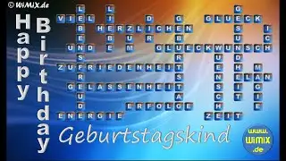 WiMiX.de &rarr; Happy Birthday Geburtstag, Gru&szlig;, Geschenkidee, Free Download, Kostenlos, WhatsApp
