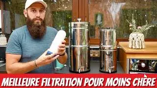 Filtre à eau Pure Filters : La Meilleure Alternative au Filtre Berkey pour la maison.