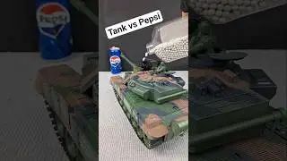 Airsoft Tank with Smoke, Sound & BB Launcher! #airsoft #airsoftcqb #cap