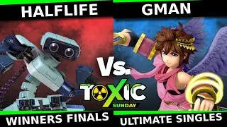 Toxic Sunday 18 &ndash; WINNERS FINALS &ndash; HalfLife (R.O.B.) vs GMAN (Pit) &ndash; Smash Ultimate