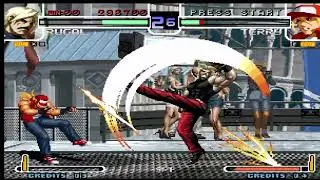 [TAS] TERRY VS RUGAL Orochi (KoF '2002) | THE KING OF FIGHTERS '2002 MP2