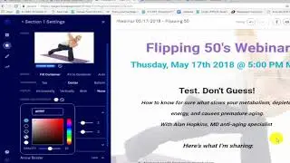 LeadPages: How to Make Image Background Lighter