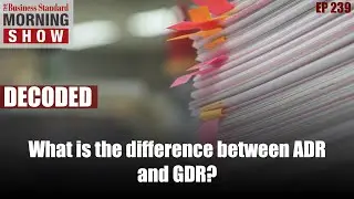 What is the difference between ADR and GDR?