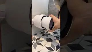 Toilet plumbing hack! #howto #diy #asmr #subscribe #youtubeshorts #learn #foryou #ytool #asmrsounds