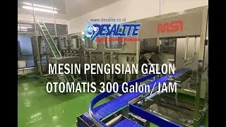 Mesin Pengisian Galon otomatis 300 galon/jam