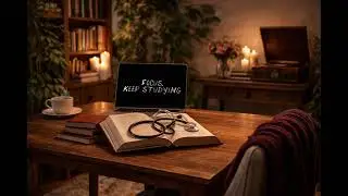 Cozy Medical Study Room 🩺 Warm Light Ambience | Focus, Study & Calm (2 hours)