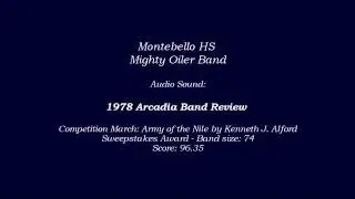 Montebello HS MOB_Audio Clips_1976 & 1978 Arcadia Band Review