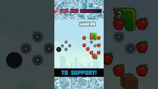 Snake Puzzle 89 level #appleworm #snakepuzzle