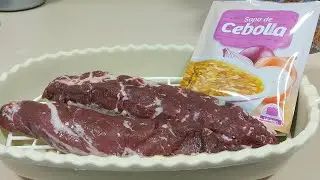 🍴SOLOMILLO EN SALSA DE SOPA DE SOBRE 🕐 EN 10 MINUTOS // BEATRIZ COCINA
